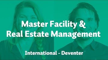 Master Facility & Real Estate Management | Saxion University of Applied Sciences