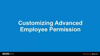 This video demonstrates how to create custom Advanced Employee Perm...