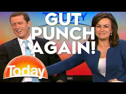 Karl gets a Gut Punch... Again! | TODAY Show Australia