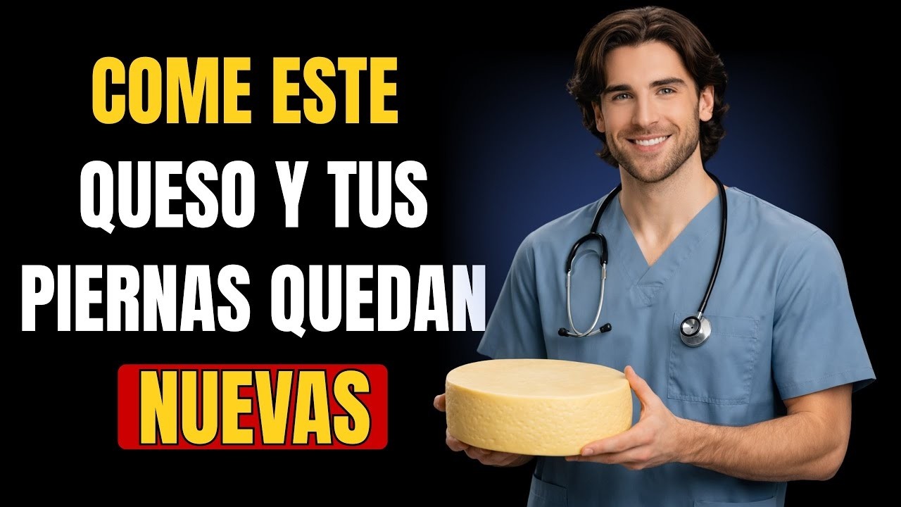 El QUESO SECRETO que REVITALIZA MÚSCULOS y DETIENE el ENVEJECIMIENTO después de los 60