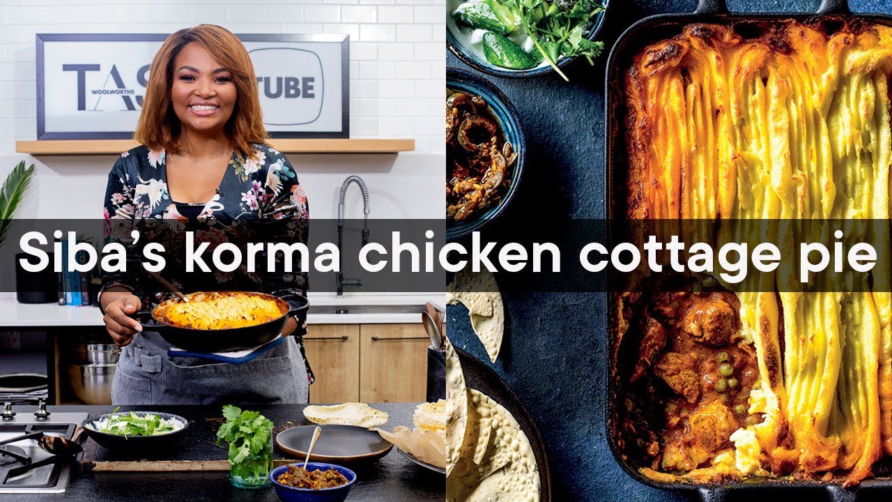 Korma Chicken Cottage Pie Woolworths Taste Magazine Youtube