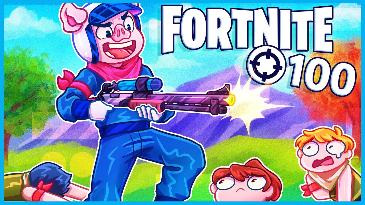 Fortnite but the video ends when I get 100 Kills...