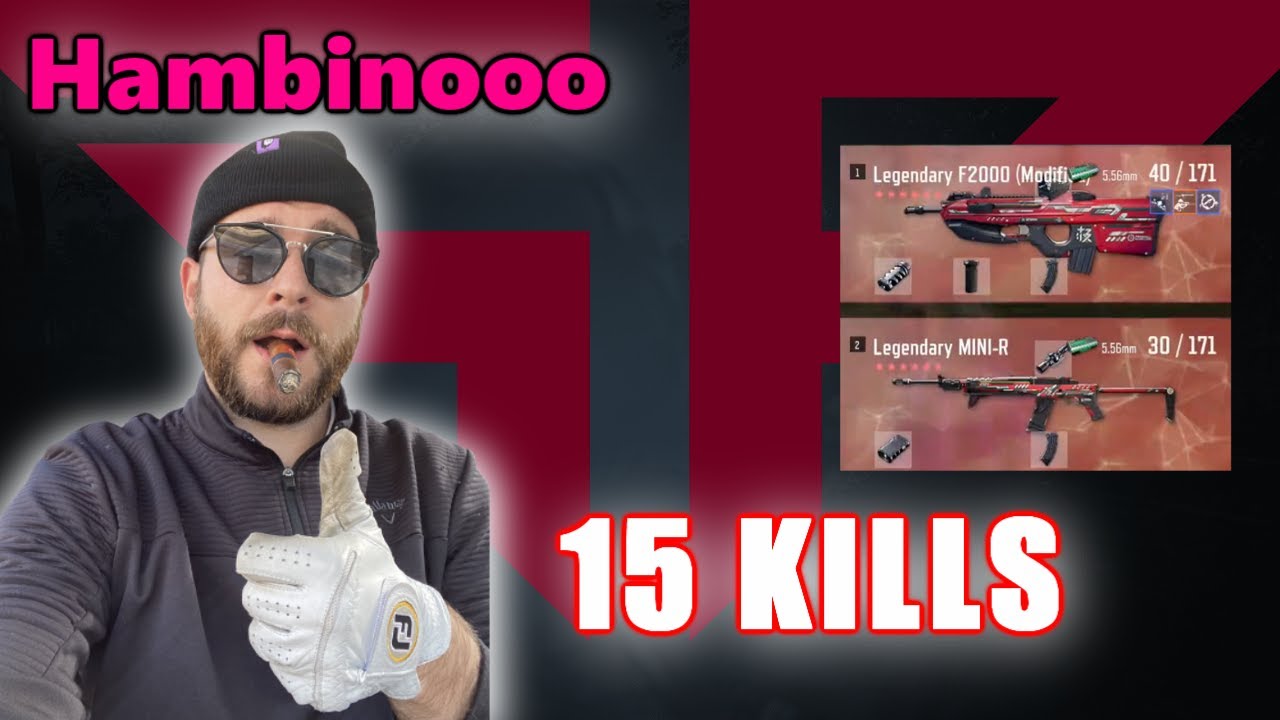 SUPER PEOPLE - HAMBINOOO - Nuclear - Legendary F2000 + Legendary MINI-R