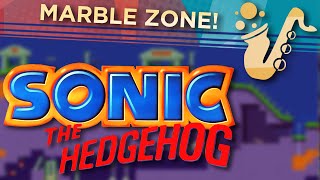 Marble Zone (From "Sonic: The Hedgehog") Saxophone Game Cover chords