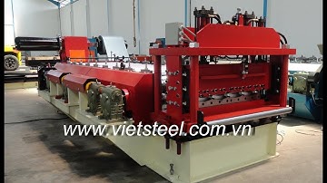 Vietsteel Classic Step Tile Roll Forming Machine | Máy Cán Tôn Sóng Ngói Classic