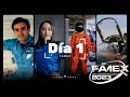 ASTRONAUTAS ECHAZARRETA Y NERI VELA PRESENTES EN FAMEX 2023 | DÍA 1