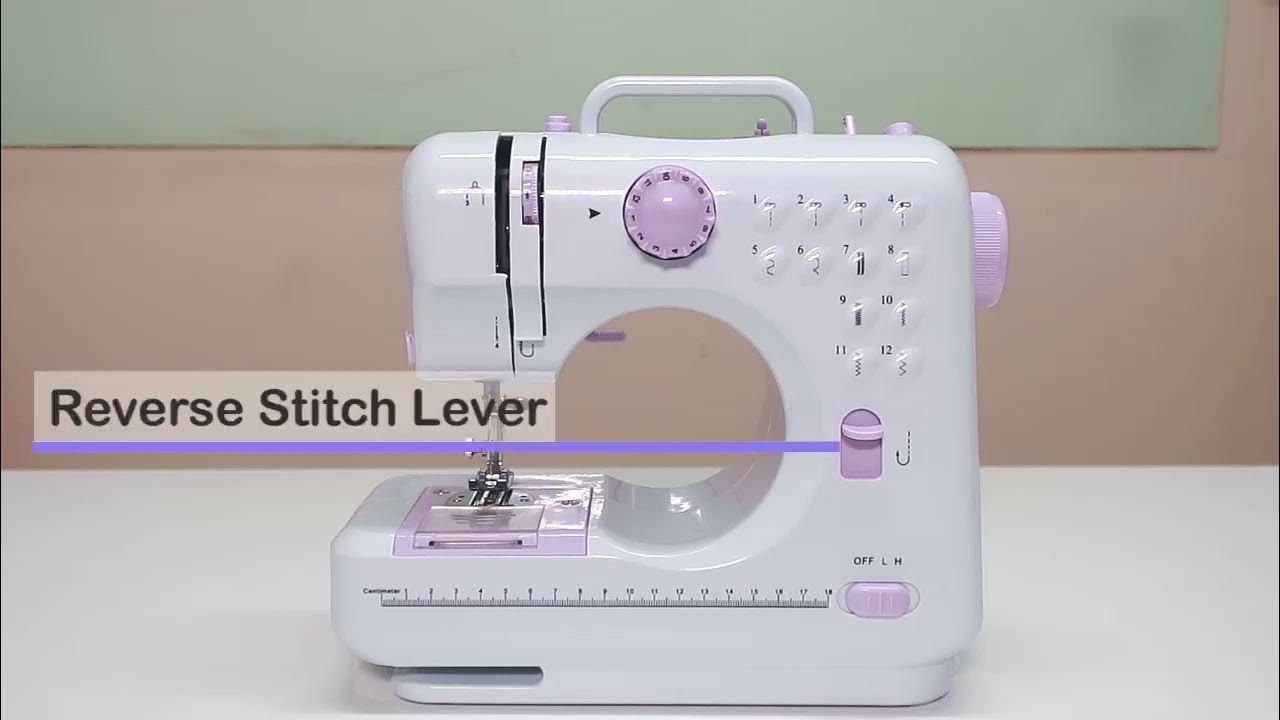KPCB Tech Classic Sewing Machine use with 12 Stitches (Including Zigzag Stitch, Buttonhole
