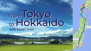 Tokyo to Hokkaido with JR Shinkansen | Travel Vlog