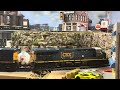 CSX ET44/ES44 coal train