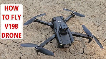 How to Fly V198 GPS Drone Camera | Complete Beginner Tutorial + Flight Test (2025)