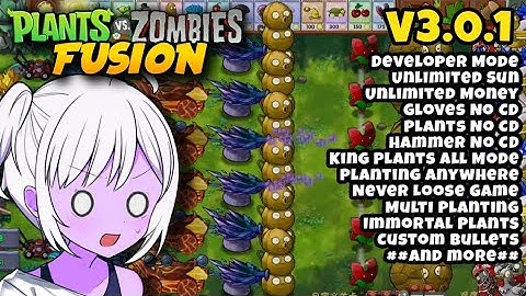 UPDATE‼️ Plants vs Zombies FUSION 3.0.1 MOD MENU - Android APK