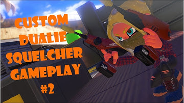 Custom Dualie Squelcher Gameplay #2 - Splatoon 3 | Anarchy Battle (Tower Control)