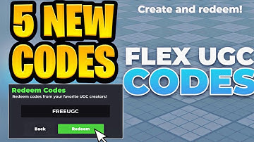 *NIEUW* Alle werkende WINTERSPECIAL CODES VOOR FLEX UGC IN DECEMBER 2025 | ROBLOX FLEX UGC CODES