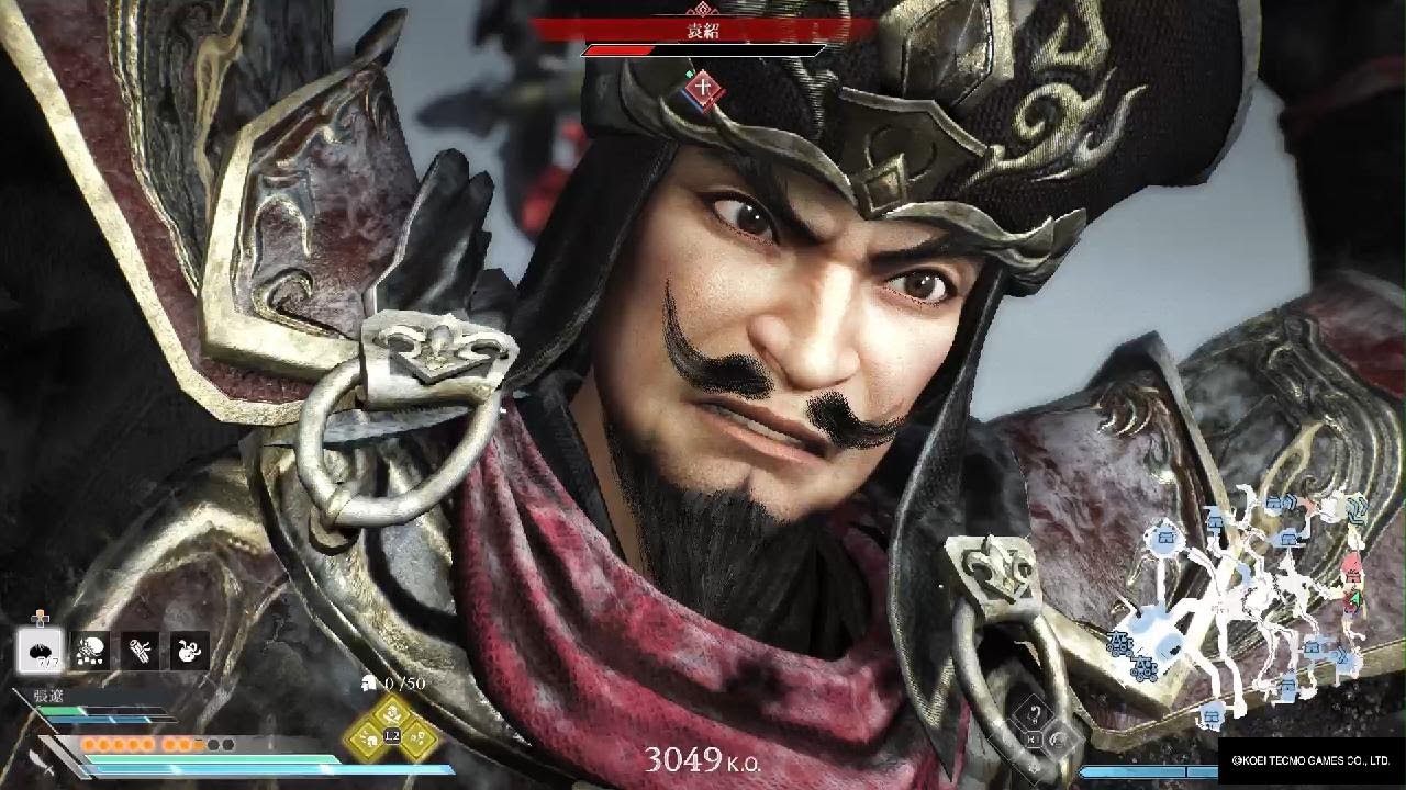 【真・三國無双 ORIGINS（DLC）】虎牢関の戦い董卓軍　色違い張遼を友達に自慢しよう！