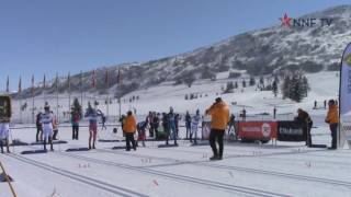 Crosscountry Skiing U23 WCS 2017 Men Sprint Quarter Final Heat 3