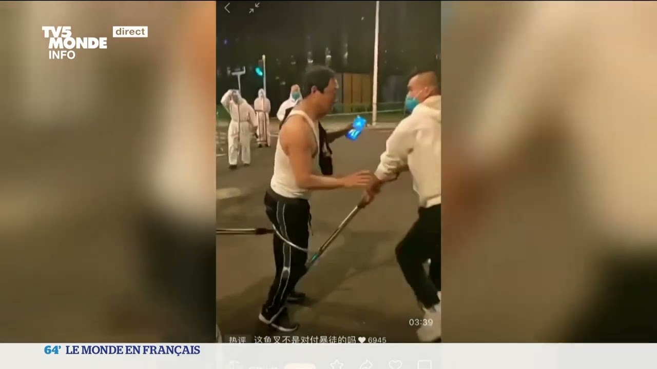 Shanghaï :  population confinée... et à bout de nerfs