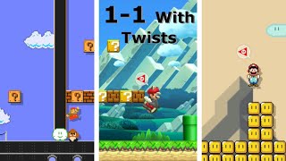 SMM2, But Every Level is 1-1!! -Super 1-1 World