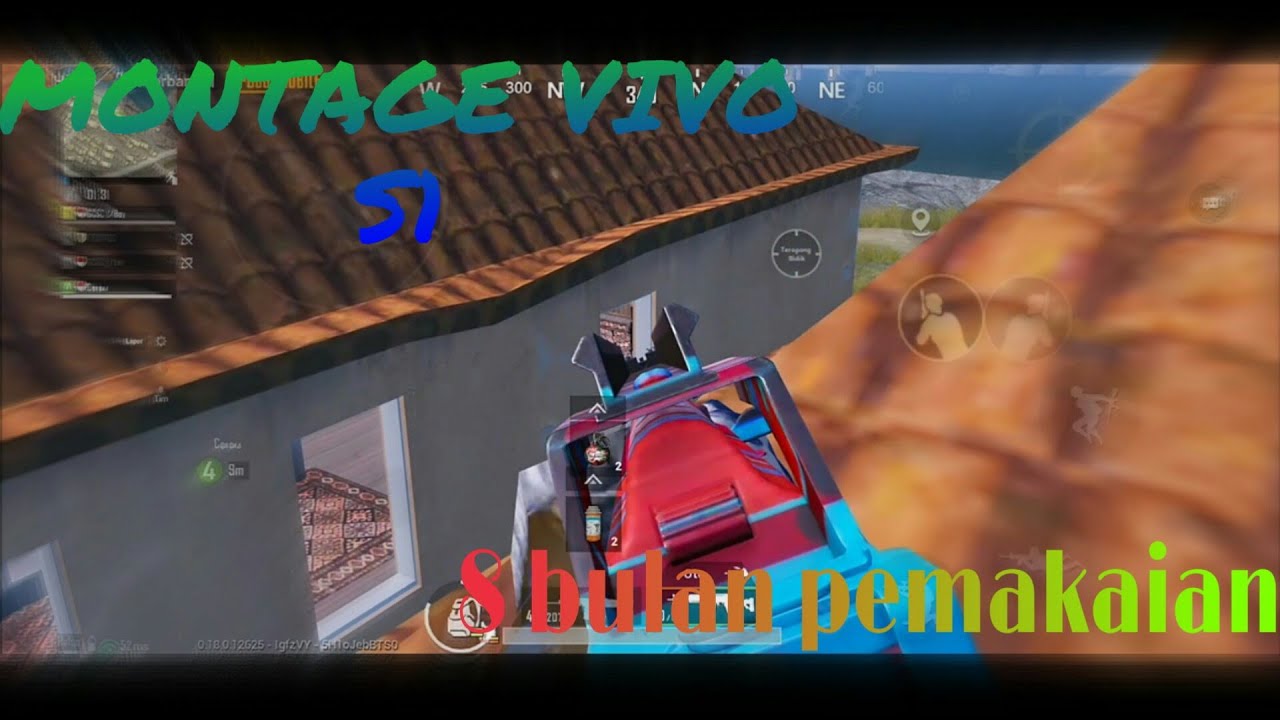 MONTAGE VIVO S1 SETELAH 8 BULAN PEMAKAIAN|PUGB MOBILE 
