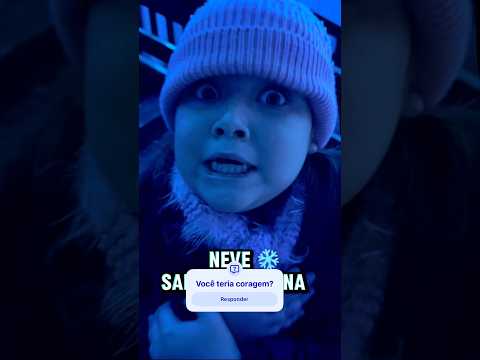 VOCÊ IRIA na NEVE ? #shortsviral #humor #shortsvideo #neve #viral #viralvideo
