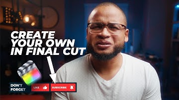 How to Create Your Own Animated Subscribe Button in Final Cut Pro