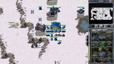 Command & Conquer Red Alert Remastered 2vs2 gameplay online!