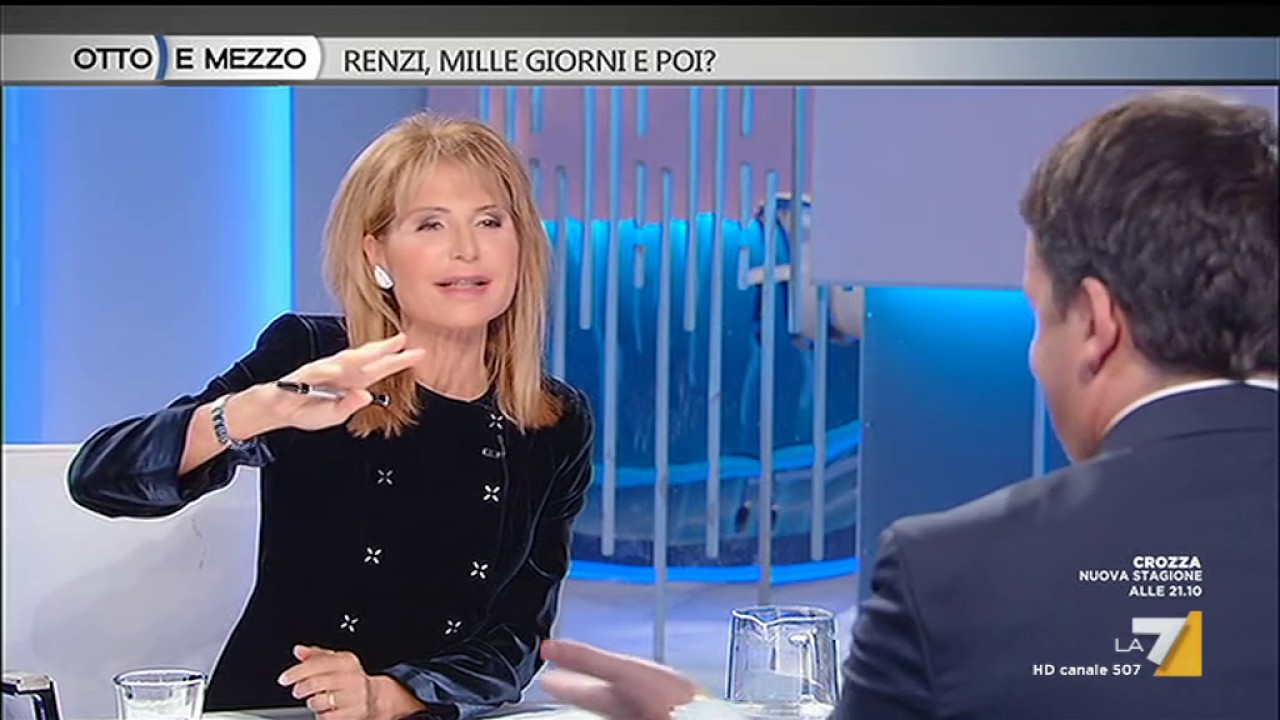 Otto e mezzo - Renzi, mille giorni e poi? (Puntata 18/11/2016)