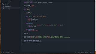 Python REST API Python flask todo list (Lesson 1)