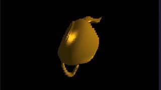 3d rendering into the terminal - euc teapot screenshot 4