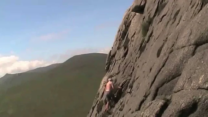 Hen Mountain. Mourne Rock Climb