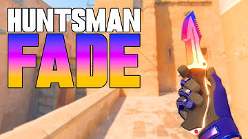 ★ CS2 Huntsman Knife Fade (FACTORY NEW) | CS2 Knife Gameplay