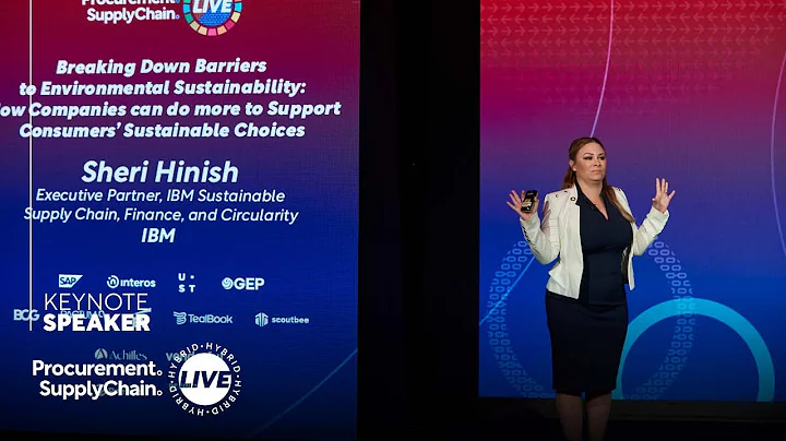 Sheri Hinish at Procurement & Supply Chain Live 2022