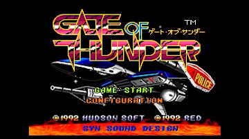 Gate of Thunder (PC Engine CD, Normal) - No continue clear (1CC)