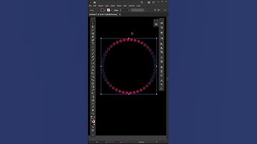 Dots spiral effect | Illustrator tutorial #illustrator #shorts #tips