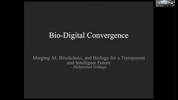 Bio-Digital Convergence