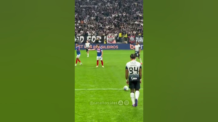Torcida do Corinthians pulsando, e gol do Depay na sequência, ontem (03), em jogo diante do Bahia.