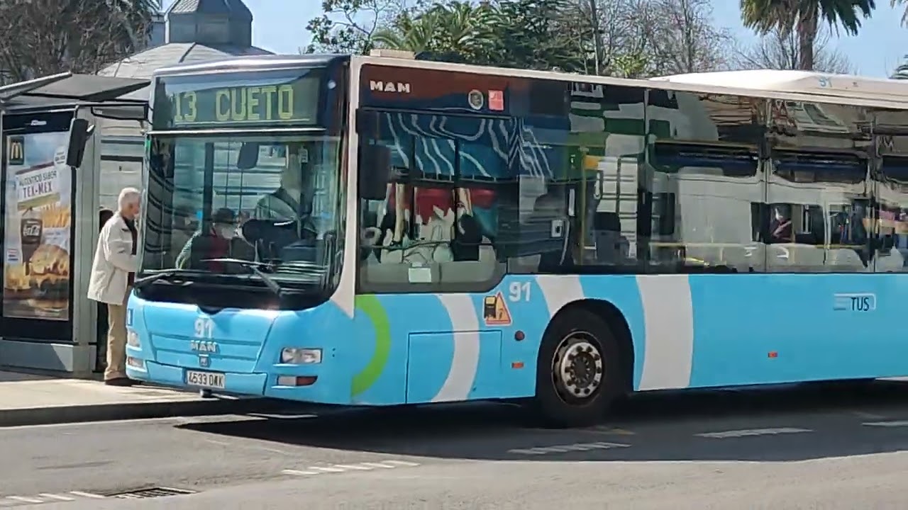 autob&uacute;ses de TUS Santander - YouTube