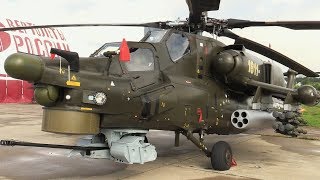 Буксировка вертолетов ОКБ Миля: Ми-35М и Ми-28НЭ 