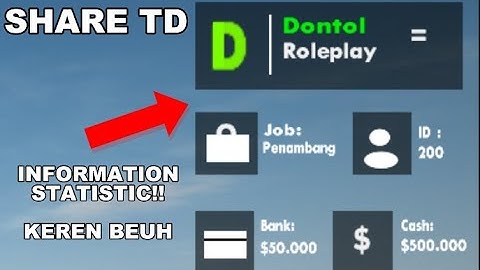 SHARE TEXTDRAW STATISTIC DATA PLAYER FULL SCRIPT