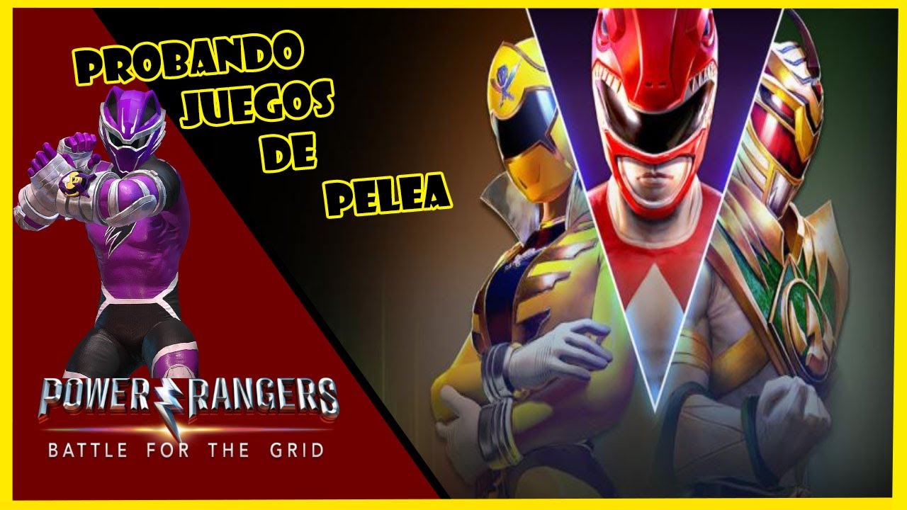 [Power Rangers: B.F.T.G] juego de lucha con los mystic morphin [JDM ...