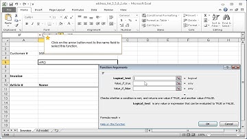 Excel: The excel ISERROR function