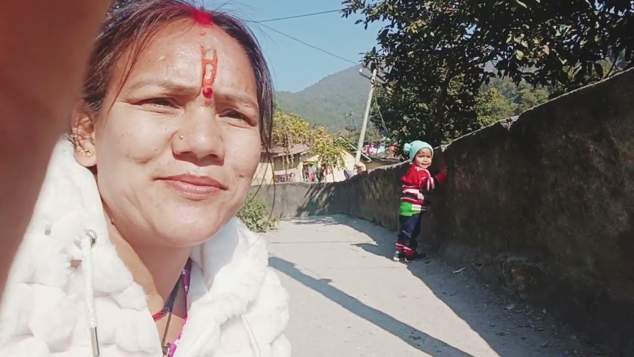 आज मैने दिव्यांशी और काव्य को खूब घुमाया ❤️