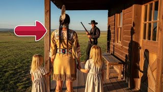 “He Was a Lone Cowboy… Until His Daughters Found a Wounded Apache Woman”