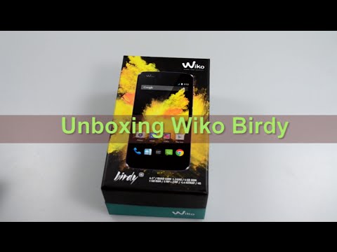 Unboxing Wiko Birdy in limba romana