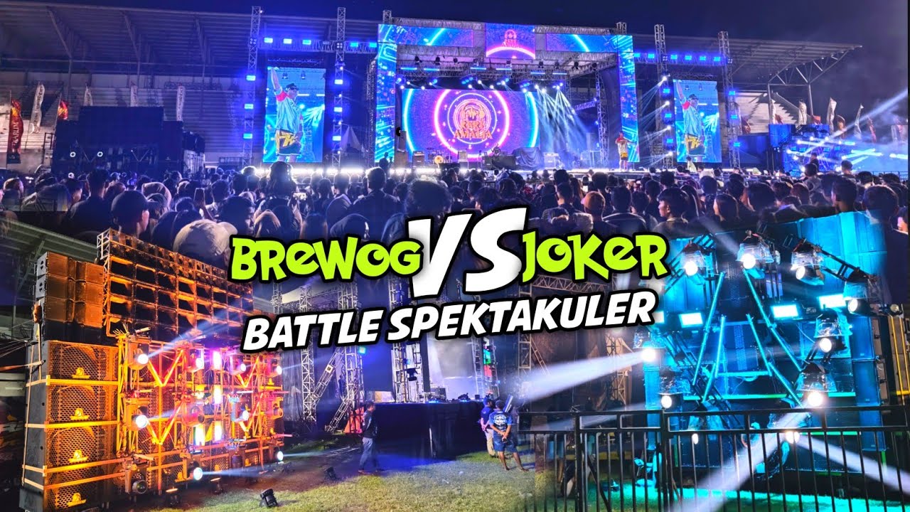 BATTLE BREWOG X JOKER versi NIGHT GLERRR 🔥