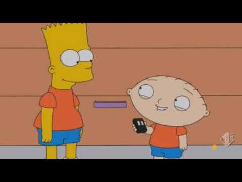 Bart Simpson Non Vuole Essere Amico Con Stewie Griffin