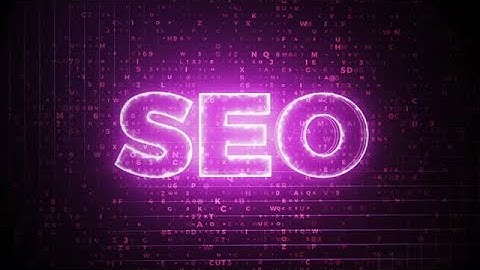 SEO Sign Stock Motion Graphics