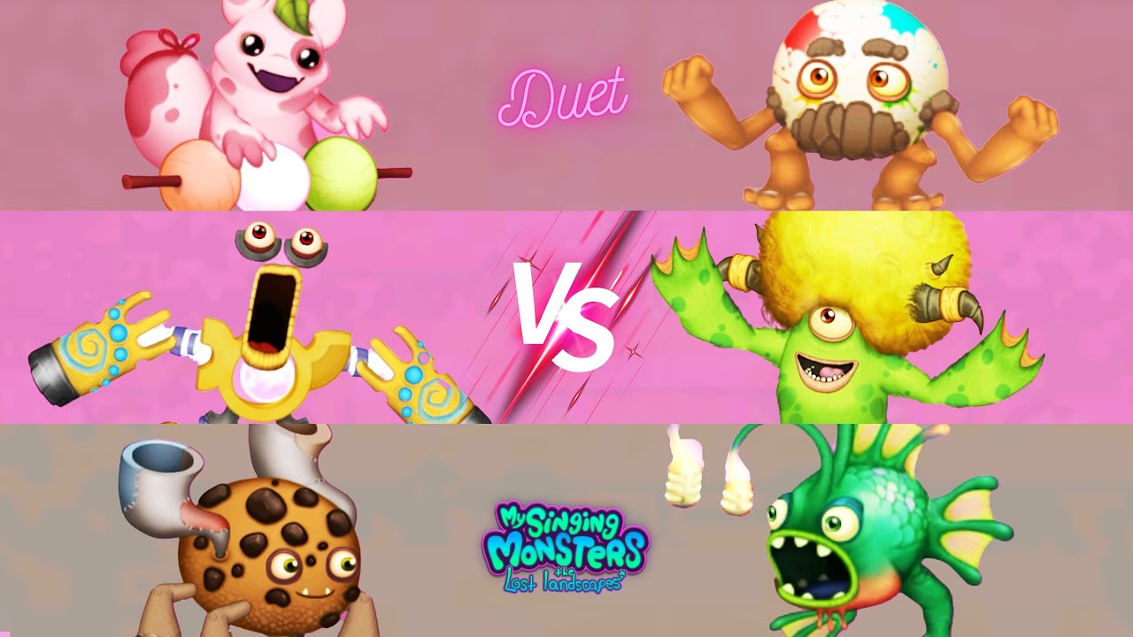 Monsters Duets of Candy Island Similar Monster Sounds MSM The lost