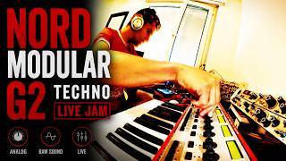 Nord Modular G2 Techno – Live Jam