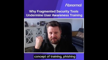Industry Insights: Why Fragmented Security Tools Undermine User Awareness Training