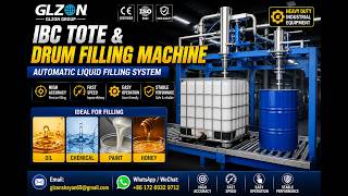 Explosion-Proof Drum & IBC Filling Machine | 200L Drum & 1000L IBC Automatic Bulk Liquid Filling